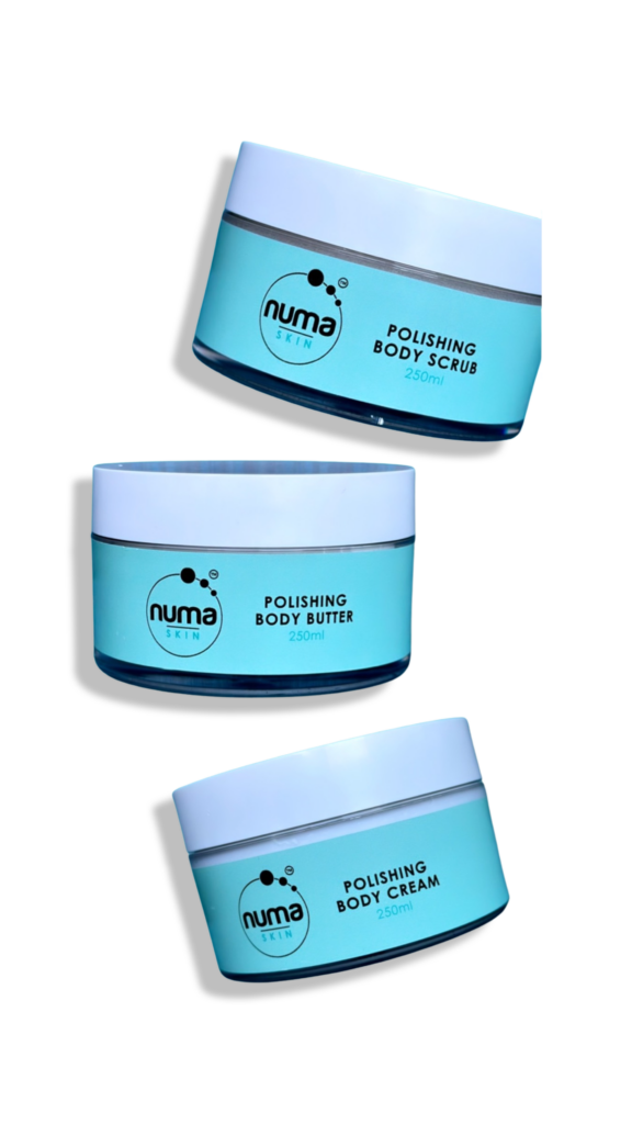 Polishing body butter (scented)
