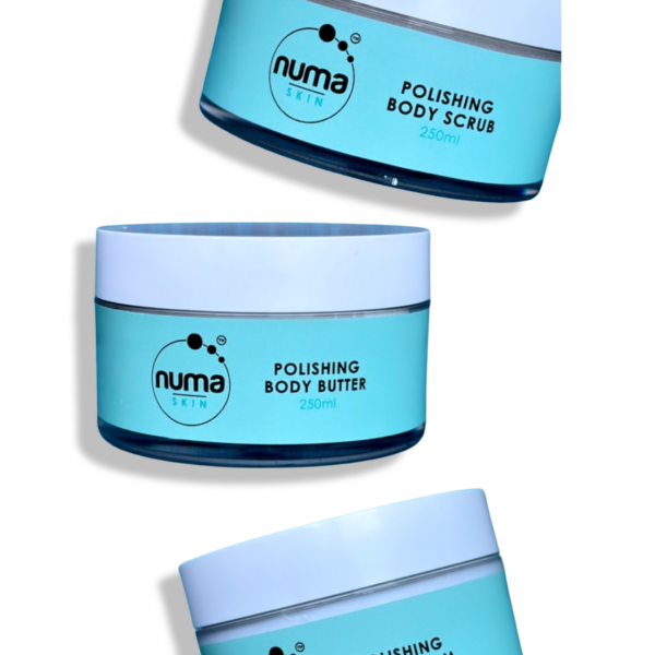 Polishing body butter (scented)